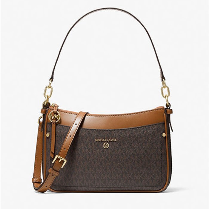 Michael Michael Kors Jet Set Medium Logo Shoulder Bag